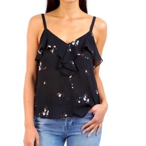 A.L.C. Ari Ruffle Silk Top